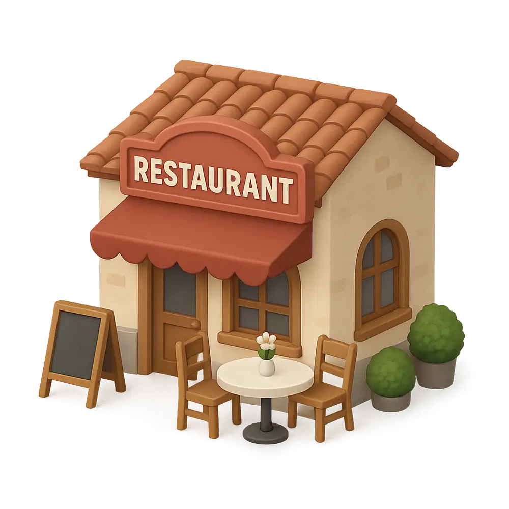 Restaurant illustration